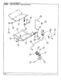 BODY Diagram and Parts List for A54FN-5TKVWM-R  Admiral Microwave Oven Combo