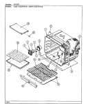 CONTROL SYSTEM Diagram and Parts List for A54FN-5TKVWM-R  Admiral Microwave Oven Combo