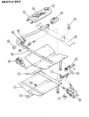 CONTROL SYSTEM Diagram and Parts List for 684WJ-CKV  Admiral Range