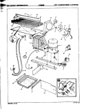 UNIT COMPARTMENT & SYSTEM Diagram and Parts List for NT16HXH 8D05A Maytag Refrigerator