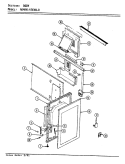 BODY Diagram and Parts List for A64HN-4TKVW-R  Admiral Range