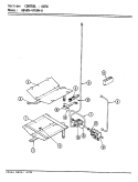 CONTROL SYSTEM (OVEN) Diagram and Parts List for A64HN-4TKVW-R  Admiral Range