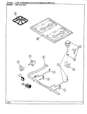 Part Location Diagram of 3807F378-51 Whirlpool SUPPORT ORIFICE FITTING NLA