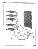 UNIT COMPARTMENT & SYSTEM Diagram and Parts List for HCF170 8V027 Hardwick Freezer