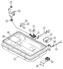 Part Location Diagram of 74001381 Whirlpool VALVE- BUR
