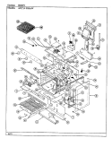 BODY Diagram and Parts List for 687AJ-TKSAW  Admiral Range