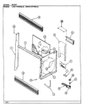 Part Location Diagram of 7750P043-60 Whirlpool EXTRUSION LEFT