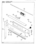 Part Location Diagram of 3604F161-80 Whirlpool NLAPLATE - SWITCH MTG