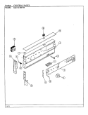 Part Location Diagram of 2601W325-84 Whirlpool PANEL BKGD