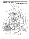 Part Location Diagram of 7706P124-60 Whirlpool EXTRUSION, FRT FRAME