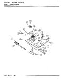 Part Location Diagram of 3801F221-45 Whirlpool NLABRACKET, CLOCK MTG