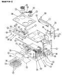 Part Location Diagram of WPY04000036 Whirlpool Economy Y-frame Surface Unit - 6