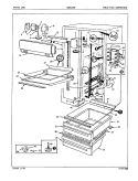 FRESH FOOD COMPARTMENT Diagram and Parts List for NDNS229FA 5M57B Maytag Refrigerator