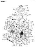 Part Location Diagram of 2001F065-30 Whirlpool NLATOP, MAIN STAINLESS