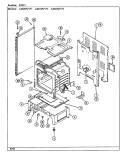 TOP ASSY / FRONT PANEL (A3500) Diagram and Parts List for A3510PPW  Admiral Range
