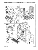WATER & ICE DISPENSER Diagram and Parts List for DNT18K9 9A17A Admiral Refrigerator
