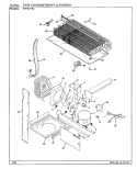 UNIT COMPARTMENT & SYSTEM Diagram and Parts List for NNT177K BC23A Maytag Refrigerator