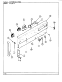 Part Location Diagram of 2601W319-71 Whirlpool BACKGUARD NLA