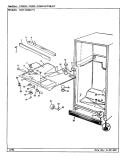 FRESH FOOD COMPARTMENT Diagram and Parts List for NNTI219KA AC78A Admiral Refrigerator