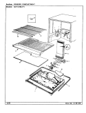 FREEZER COMPARTMENT Diagram and Parts List for NNTI219KA AC78A Admiral Refrigerator