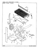 UNIT COMPARTMENT & SYSTEM Diagram and Parts List for NT23L82 CF97A International Refrigerator