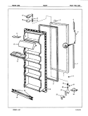 Part Location Diagram of 62391-15-HW Whirlpool PANEL, OUTER DOOR