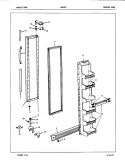 Part Location Diagram of 62391-31-AM Whirlpool NLAPANEL, OUTER DOOR