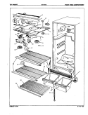 FRESH FOOD COMPARTMENT Diagram and Parts List for NT17HXA 9D02B International Refrigerator