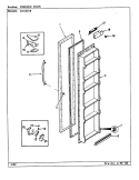 Part Location Diagram of 54485-2 Whirlpool Door Closure
