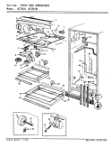 Part Location Diagram of 68136-45 Whirlpool *NLA*SHELF TRIM