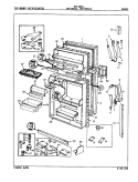 Part Location Diagram of 60033-42-WW Whirlpool OUTER PANEL