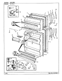 Part Location Diagram of 60603-24 Whirlpool Overlay