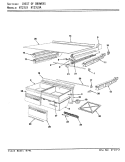 Part Location Diagram of 68639-3 Whirlpool NLAFRONT, MEAT PAN