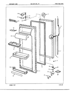 Part Location Diagram of 65547-1 Maytag INSERT