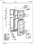 Part Location Diagram of 65695-1 Whirlpool Sub 65946-6