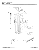 FREEZER DOOR Diagram and Parts List for CNDNS229KA AP34A Admiral Refrigerator