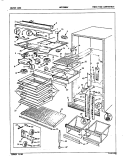 FRESH FOOD COMPARTMENT Diagram and Parts List for NNT238BSVA 5A60A Maytag Refrigerator