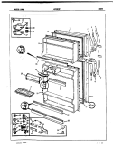 Part Location Diagram of 65930-1 Whirlpool LINER, DOOR