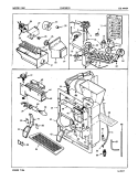 ICE MAKER Diagram and Parts List for ICNT22F93A 5B78B Admiral Refrigerator