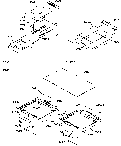 Shelving Assemblies Diagram and Parts List for ATS518SW-P1183714WW  Amana Refrigerator