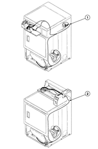 Harnesses Diagram and Parts List for SDEC07WJ  Speed Queen Dryer