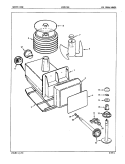 ICE CREAM MAKER Diagram and Parts List for ICNF17E8 EY42A Admiral Freezer