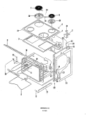 BODY Diagram and Parts List for 654AD-HVW  Admiral Range