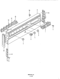 CONTROL PANEL Diagram and Parts List for 654AD-HVW  Admiral Range