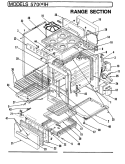 Part Location Diagram of 2618F051-80 Whirlpool PANEL, END