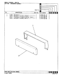 CONTROL PANEL Diagram and Parts List for 550AH  Admiral Range