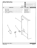 REAR VIEW Diagram and Parts List for 550AH  Admiral Range