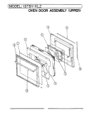 Part Location Diagram of WP7212P003-60 Whirlpool Oven Door Seal