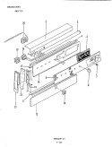 Part Location Diagram of WPR0702021 Whirlpool Burner Control Switch Kit - 8 Inch