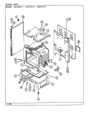 BODY Diagram and Parts List for A3531XRA  Admiral Range